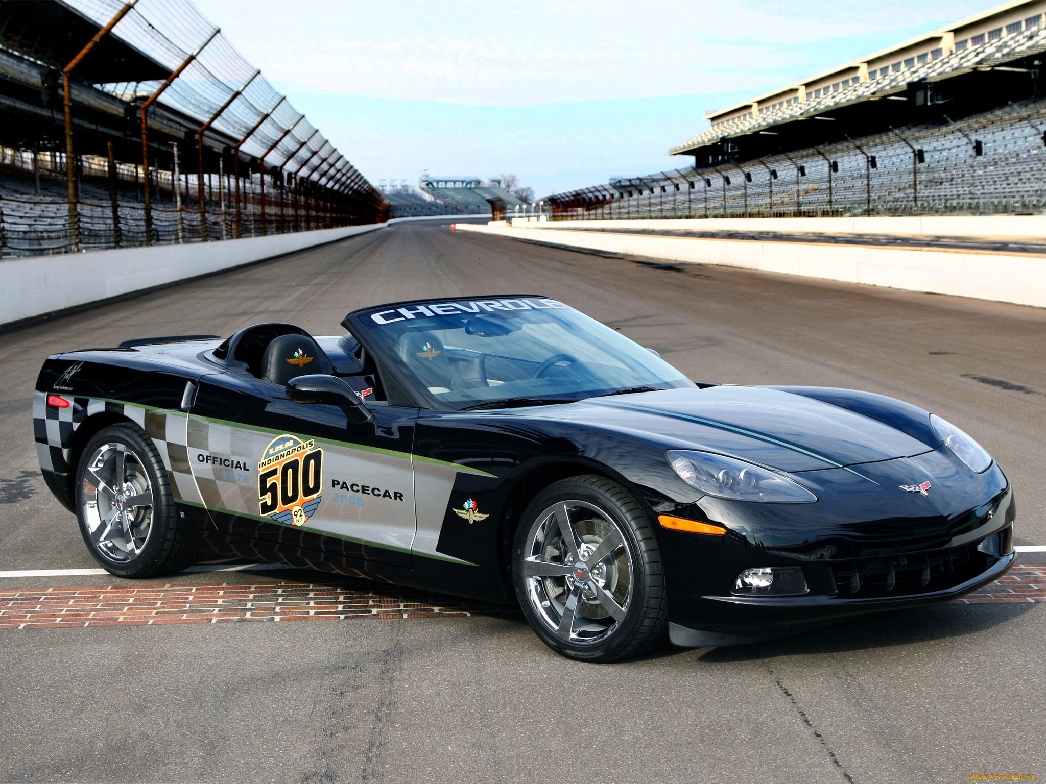 corvette convertible 30th anniversary indy 500 pace car 2008, , corvette, convertible, 2008, car, pace, 30th, anniversary, indy, 500